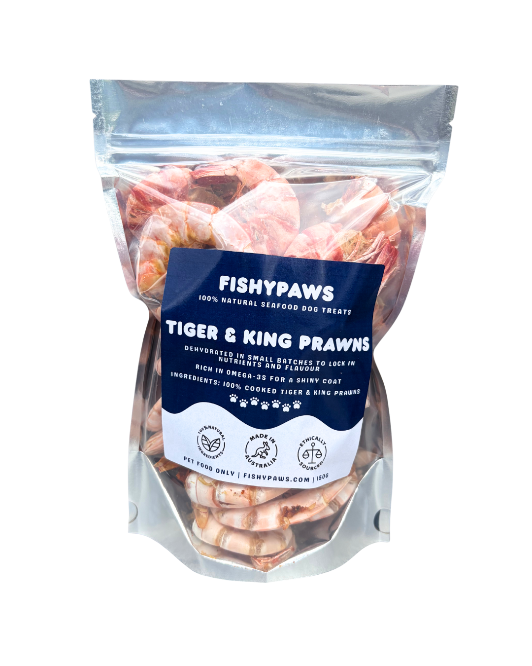 Mixed King + Tiger Prawns